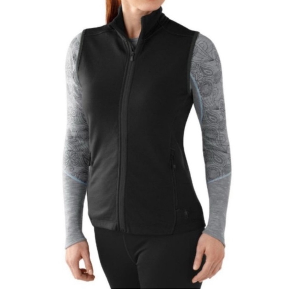 ‼️SOLD‼️SmartWool PhD HyFi Black Vest